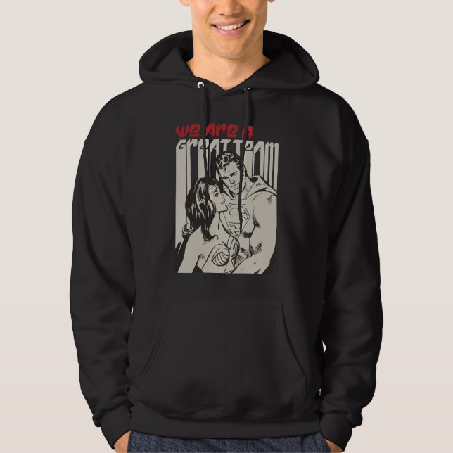 Veste À Capuche La Saint-Valentin Superman | Nous Sommes Une Grand (Devant)