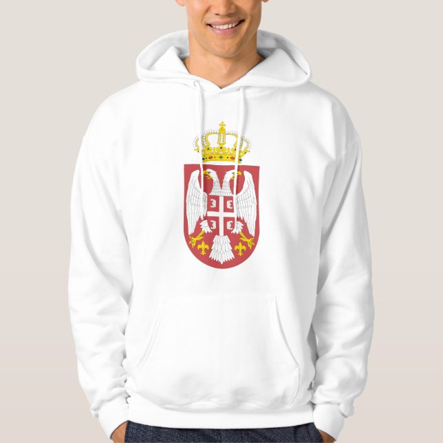 Veste À Capuche La Serbie (Devant)