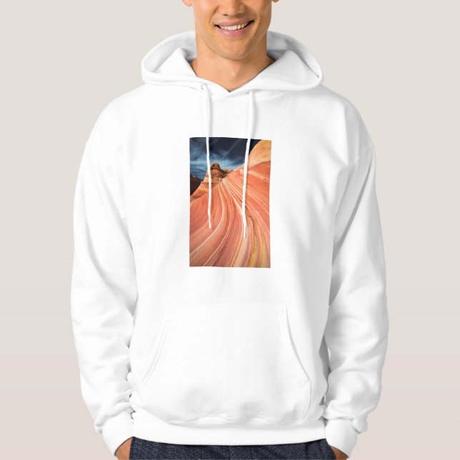 Veste À Capuche La vague, les falaises vermillon, Arizona (Devant)