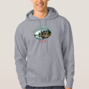 Veste À Capuche La vie est meilleure au lac