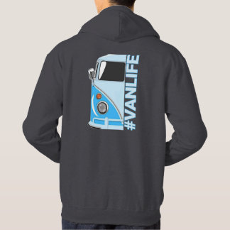 Veste À Capuche La Vie Van. Camping et surf. Unisexe