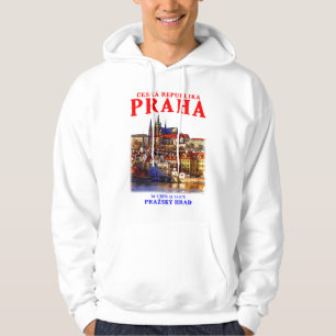 Veste À Capuche La vieille ville de Prague. République tchèque.
