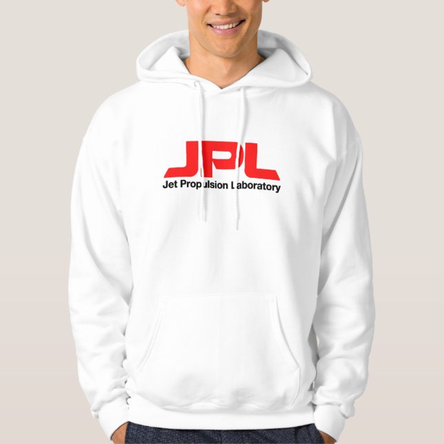 Veste À Capuche Laboratoire de propulsion par réaction (Devant)