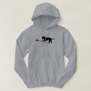 Veste À Capuche Laboratoire noir jouant le sweatshirt à capuchon