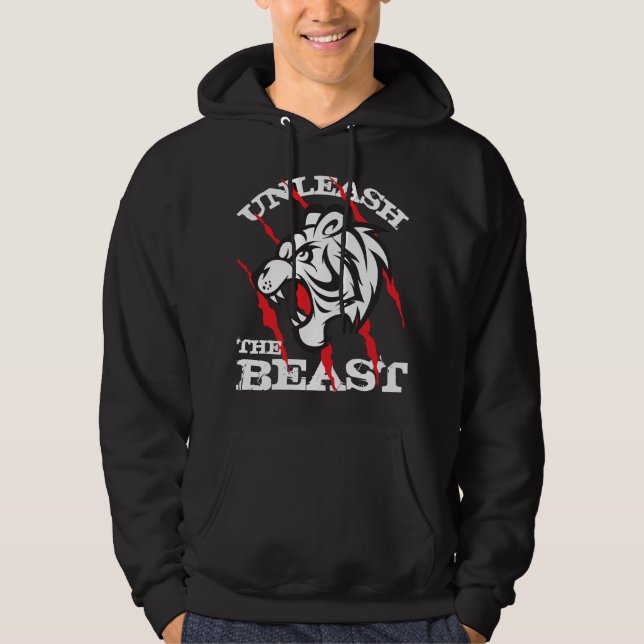 Veste À Capuche Lâchez la bête (Devant)
