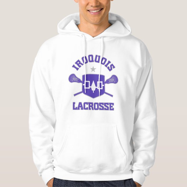 Veste À Capuche Lacrosse Iroquois (Devant)