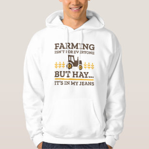 Veste À Capuche L'agriculture n'est pas pour tout le monde