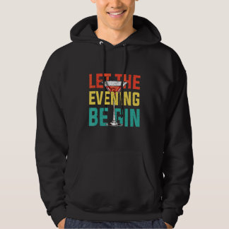 Veste À Capuche Laisser Commencer La Soirée Par Le Bartender Alcoh
