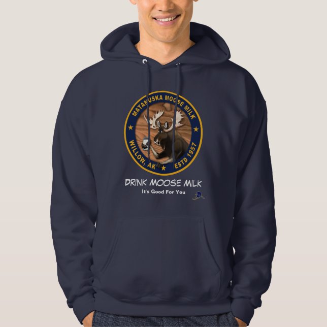 Veste À Capuche Lait d'orignal Matanuska (Devant)