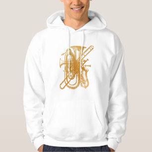 Veste À Capuche Laiton et saxo