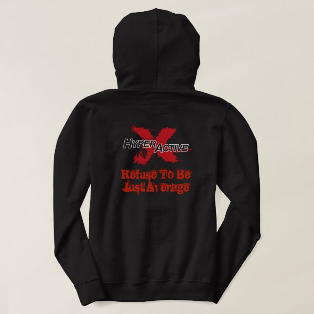 Veste À Capuche L'Ambassadeur Hoodie d'ExtraHyperActive des hommes (Design dos)
