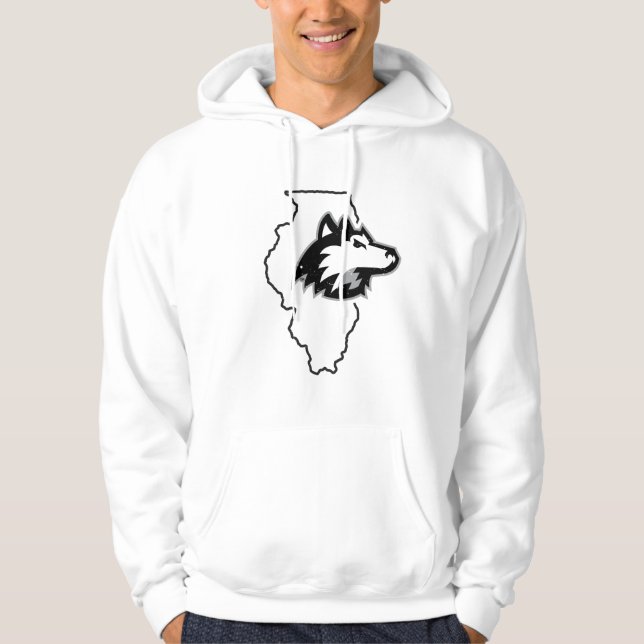 Veste À Capuche L'Amour de l'État de NIU Huskies (Devant)