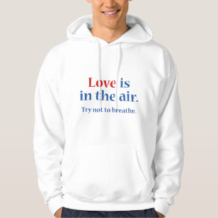 Veste À Capuche L'Amour Est Dans L'Air