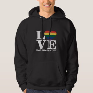 Veste À Capuche L'amour n'a pas de genre Mois de la fierté arc-en-