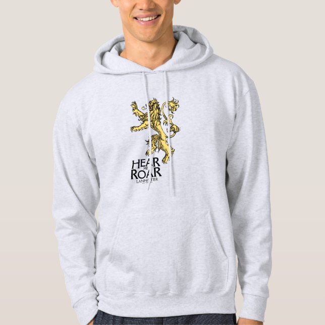 Veste À Capuche Lannister Sigil - Entendez-Moi Roar (Devant)