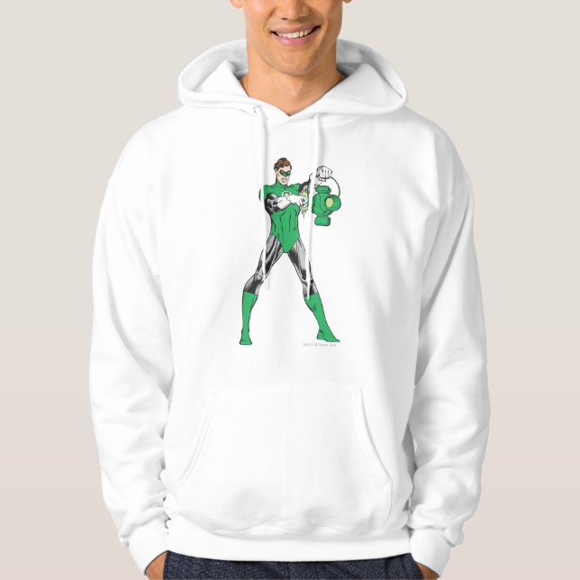 Veste À Capuche Lanterne verte avec lanterne (Devant)