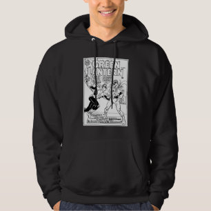 Veste À Capuche Lanterne verte dans l'anneau, noir et blanc