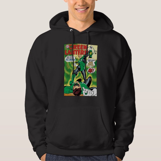 Veste À Capuche Lanterne verte - Descendez de cette Terre Hal Jord (Devant)