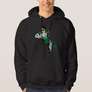 Veste À Capuche Lanterne verte - les deux bras en avant