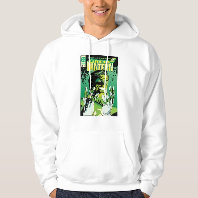 Veste À Capuche Lanterne verte - Nombreuses Cercles (Devant)