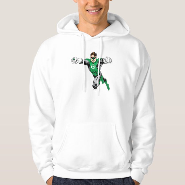 Veste À Capuche Lanterne verte - Regard sur l'avenir (Devant)