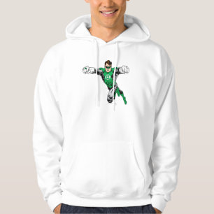 Veste À Capuche Lanterne verte - regardant en avant