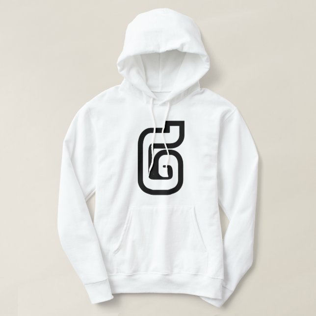 Veste À Capuche Lao / Laos Numéro Deux / 2 / ໒ (Chant) Laotien (Design devant)