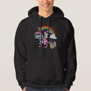 Veste À Capuche Lapin de Pâques Sur Dino Lapin Trex Garçons Enfant
