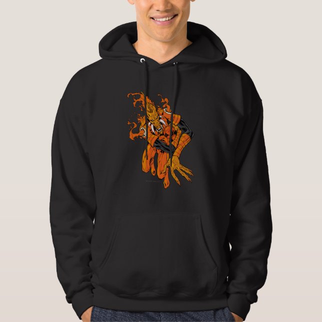 Veste À Capuche Larfleeze - Agent Orange 7 (Devant)