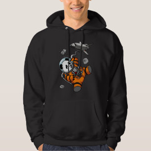 Veste À Capuche L'astronaute spatiale Panda Bear Animale amusante