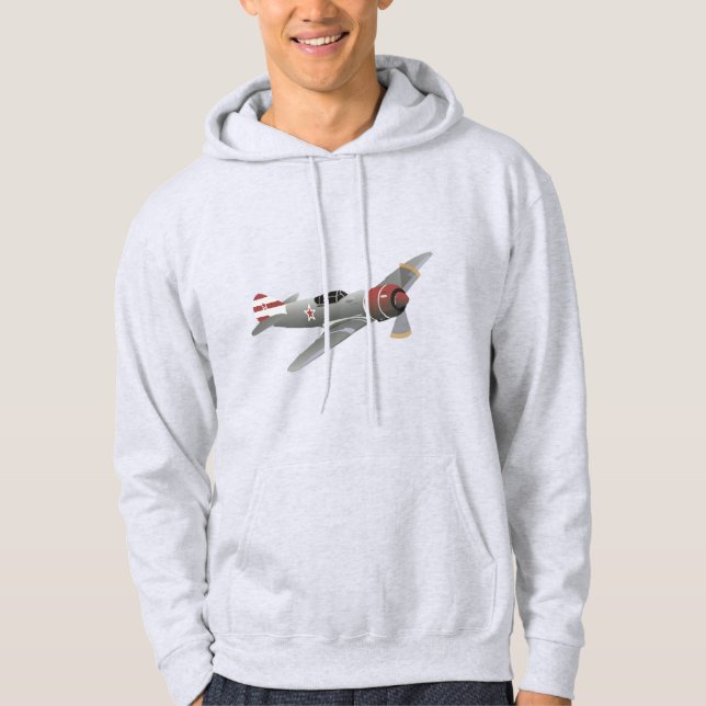 Veste À Capuche Lavochkin La-7 Soviet 2ÈME GUERRE MONDIALE Fighter (Devant)