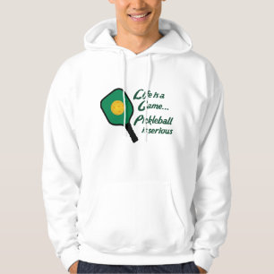 Veste À Capuche Le basket-ball est sérieux