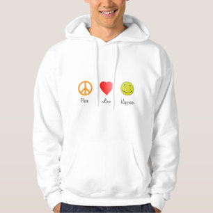 Veste À Capuche Le Bonheur d'amour pour la paix