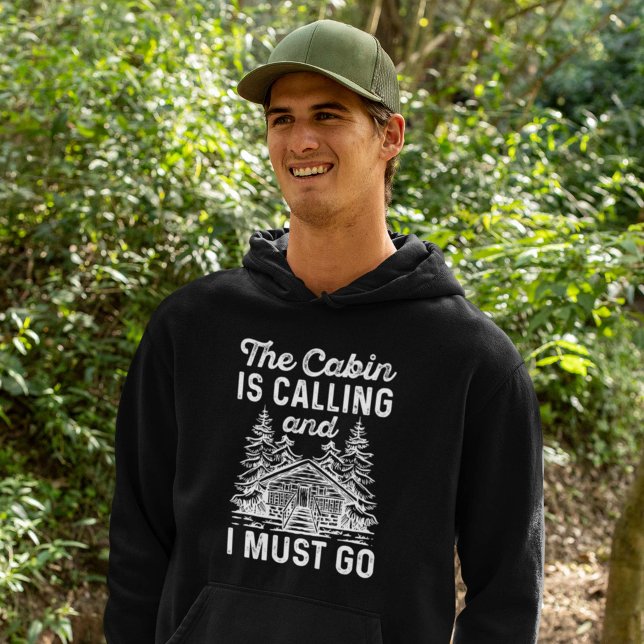 Veste À Capuche Le Cabine Appelle Et Je Dois Y Aller (Créateur téléchargé)
