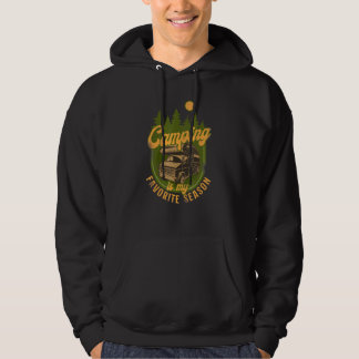 Veste À Capuche Le camping est ma saison préférée Motorhome Camper