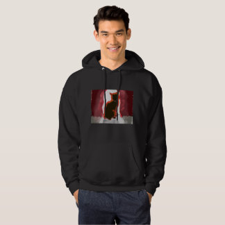 Veste À Capuche Le chat derrière le rideau