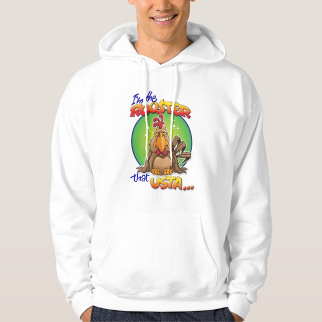 Veste À Capuche Le coq qui Usta (Devant)