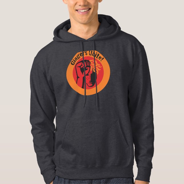 Veste À Capuche Le gingembre unissent ! (Devant)