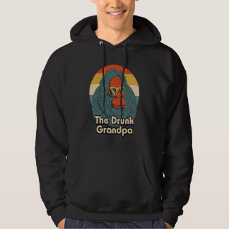 Veste À Capuche Le Grand-Père Ivre de Bière Buveur Alcoolique