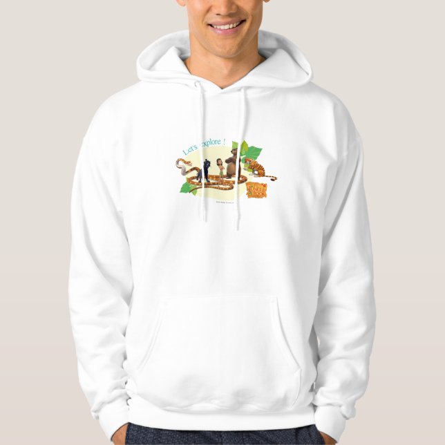 Veste À Capuche Le groupe de livre de jungle a tiré 4 (Devant)