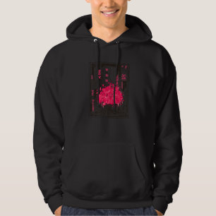 Veste À Capuche Le Kanji de la ville de Vaporwave signale la flora