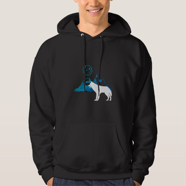 Veste À Capuche Le loup (Devant)