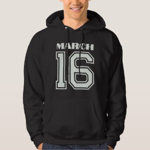 Veste À Capuche Le Meilleur Cadeau Pour Anniversaire Mars 16