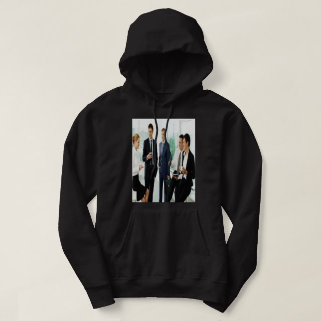 Veste À Capuche Le Merch Choisi s'habitue à différents (Design devant)