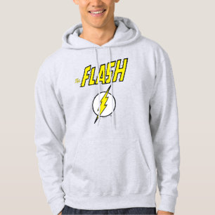Veste À Capuche Le nom Flash et logo d'éclair