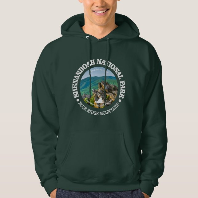Veste À Capuche Le Parc national de Shenandoah (Devant)