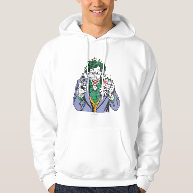 Veste À Capuche Le pistolet Joker Points (Devant)