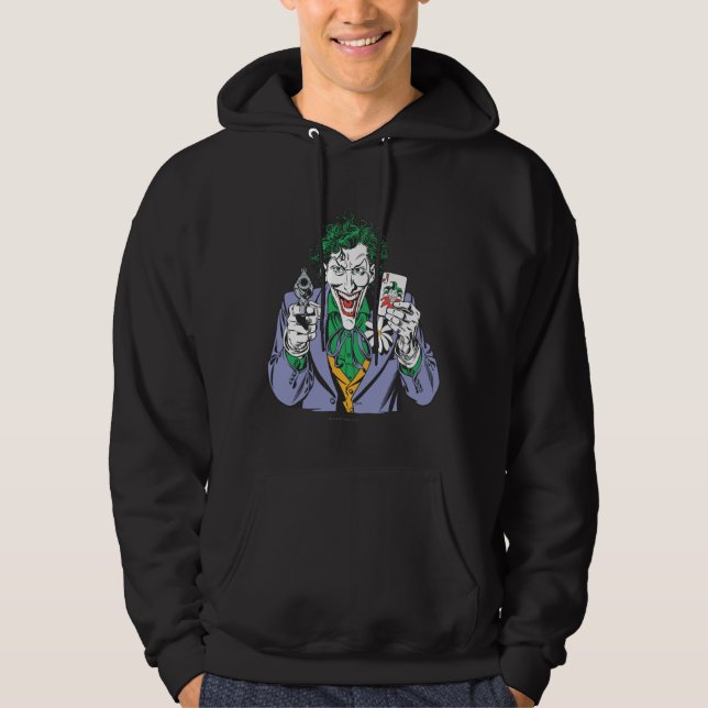 Veste À Capuche Le pistolet Joker Points (Devant)