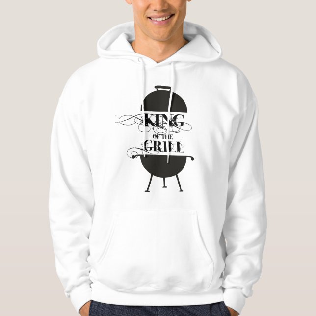 Veste À Capuche Le Roi Du Grill (Devant)