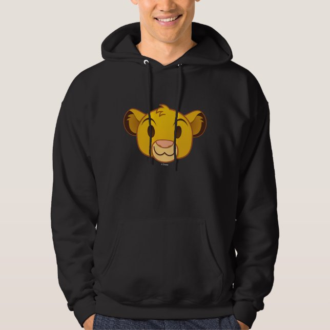 Veste À Capuche Le Roi Lion| Simba Emoji (Devant)